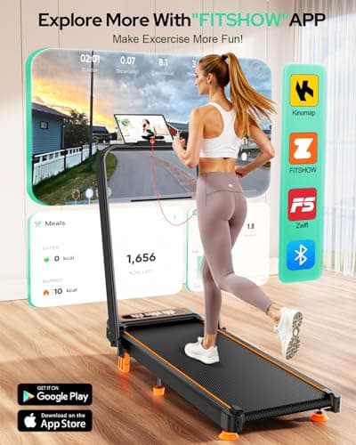 Walking Pad with 10% Incline & Handle Bar, Low Noise Walking Pad Treadmill for Home Small, Upgrade 3.5HP Treadmill with Incline, 4 in 1 Portable Compact Walking Pad with Incline/APP 350lbs 8