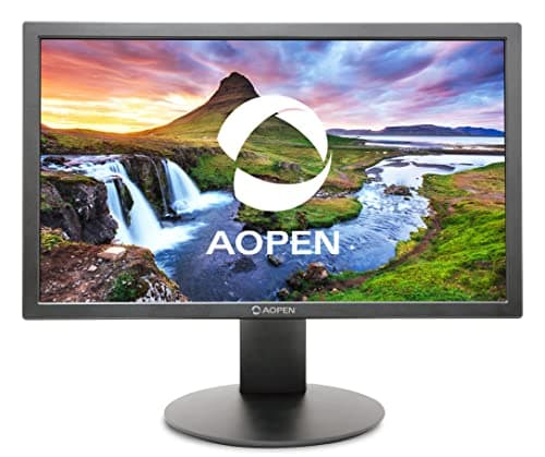 AOPEN By Acer 20E0Q bi 19.5-inch Professional HD+ (1600 x 900) Monitor | 75Hz Refresh Rate | VESA Mountable Eye Protection: BlueLight Filter & Flickerless Technology (1 x HDMI & VGA Port)