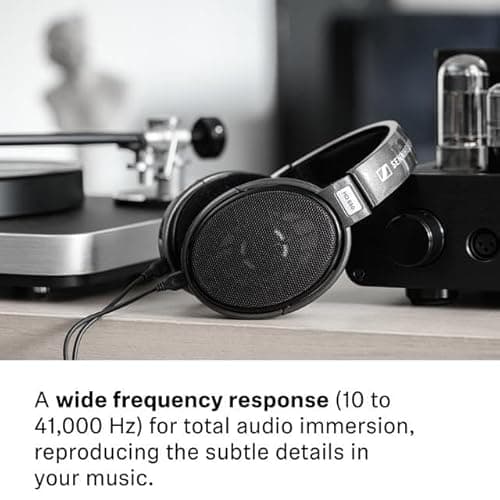 Sennheiser Consumer Audio HD 650 - Audiophile Hi-Res Open Back Dynamic Headphone, Titan 9
