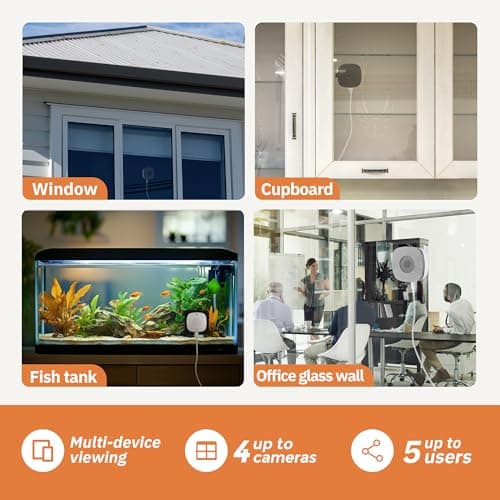 Girafit 3MP 2K Window Camera,2.4GHz & 5GHz WiFi Indoor Cameras for Home Security with ChroMax Al Color Night Vision,Person & Motion Detection,24/7 Recording,Easy & Quick Install 8