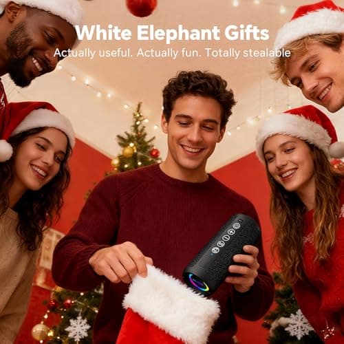 Ortizan Portable Bluetooth Speaker (1nd Gen), IPX7 Waterproof, Wireless, Big Sound and Deep Bass, TWS Pairing, 30Hrs of Playtime, for Home/Party/Outdoor/Beach, Birthday Gifts for Men Women - Black 8