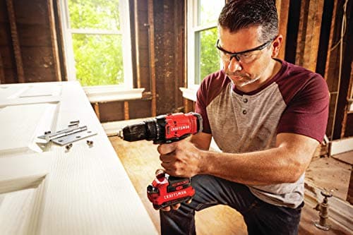 CRAFTSMAN V20 Cordless Drill/Driver Kit, 1/2 inch, Battery and Charger Included (CMCD700C1) 14