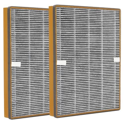 TT-AP002 Replacement Filter Compatible with TaoTronics TT-AP002 Air Purifier and VAVA VA-EE008 Air Purifier, 3-in-1 HEPA Filter and Activated Carbon Filter, 2-Pack 7