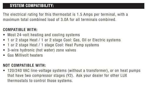 LTX9100U Programmable 7 Day Thermostat; 2 Heat, 2 Cool 7