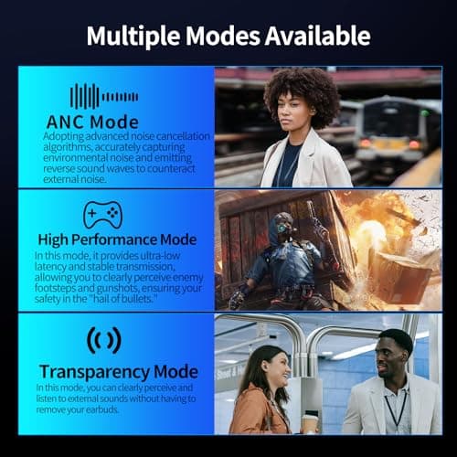 Linsoul KZ Xtra Bluetooth 5.4 Wireless in-Ear Buds, 10mm DD Driver IEM, Gaming Earbuds, Sports Earphones, Built-in CVC HD Noise Cancellation Microphone, 55ms Ultra-Low Latency with Charging Case 6