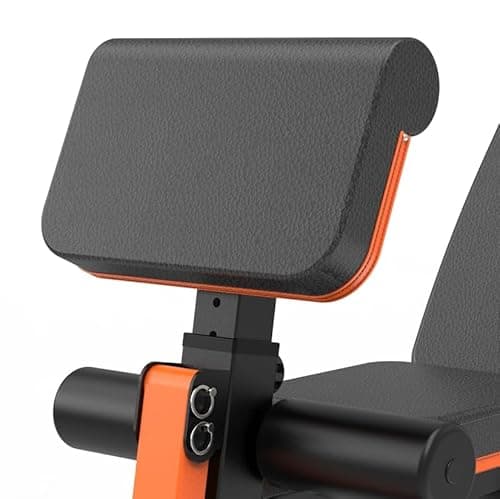 XCHIEF Adjustable Weight Bench - 1000LBS Capacity Heavy Duty Foldable Workout Bench for Full Body Exercise, Flat/Incline/Decline, Bench Press for Home Gym with Preacher Pad & Leg Extension (Black)