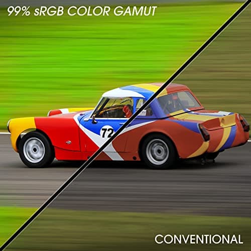 Sceptre 24-inch Prime Monitor Thin 1080p LED Monitor 99% sRGB 2x HDMI VGA Build-in Speakers, Machine Black (E248W-19203R 2025 Series) 6