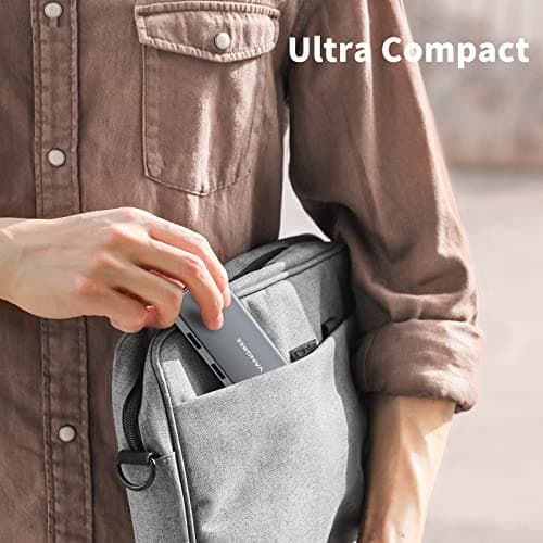 VANGREE USB C Hub, 3 USB 3.2 Gen 2 Ports with 10Gbps, 4K@60Hz HDMI, 100W Power Delivery, 3 USB-A 3.0 Ports, USB C Splitter Multiport Adapter Extender for MacBook Pro/Air, iPad Pro, Mac mini and More 9