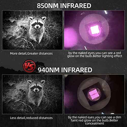 DARKBEAM ir Flashlight Infrared 940nm Lights LED Mini for Night Vision, Rechargeable Portable Tactical ir Illuminator Torch, Focus Adjustable for Hunting, Observation, Search, with Clip 6