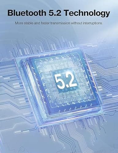 Rythflo Bluetooth Headphones,V5.2 Wireless Bluetooth Earbuds w/Mic in-Ear Magnetic Neckband Earphone 30Hrs Playtime, IPX7 Sweatproof Deep Bass Headset for Phone Call Music Sports 6