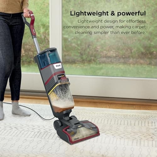 Shark CarpetXpert HairPro | Upright Carpet & Area Rug Cleaner | Carpet Shampooer | Perfect for Pets, Hair Pickup & Tough Odor Removal | Magenta | EX221BRN 7