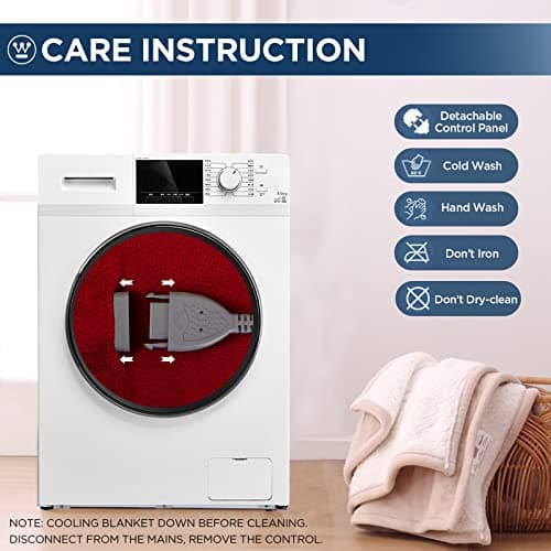 Westinghouse Heated Throw Blanket, Electric Blanket Throw with 6 Heating Levels and 2-10 Hours Time Settings, Flannel to Sherpa Super Cozy Heated Blanket Machine Washable, 50x60 inch, Red 7