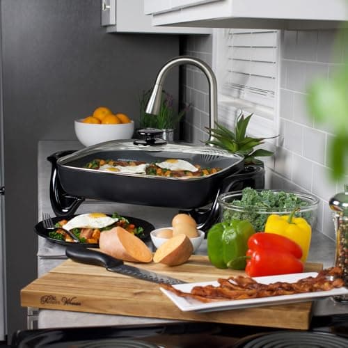 Presto 06852 16-Inch Electric Skillet with Glass Cover 5