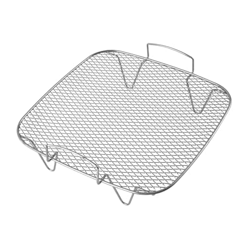 9.37 inch Air Fryer Rack,Stainless Steel Air Fryer Accessories,Square Dehydrator Rack