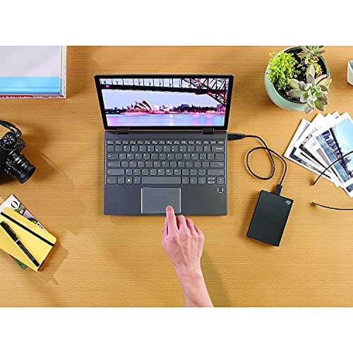 Seagate One Touch, 4TB, Password Activated Hardware encryption, Portable External Hard Drive, Portable External Hard Drive, PC, Notebook & Mac, USB 3.0, Black (STKZ4000400) 6