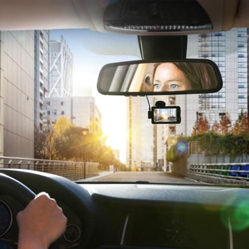 Garmin Dash Cam X110 Compact 1080p HD Camera | 140° FOV, Clarity Polarizer, Voice Control, GPS, 2.4" Display, Automatic Incident Detection Recording | Signature Series 64GB Micro SDXC Card 8