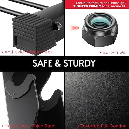 Dumbbell Rack Stand Only, Compatible with Peloton Weights, Ergonomic Weight Rack for Home Gym Dumbbells with 6-Tier, Space-Saving Home Gym Storage Rack, Plus Neoprene Set Storage, Compact 6