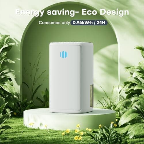 Dehumidifier,TABYIK 38OZ,Small,Quiet, Energy-Saving Dehumidifier with Auto Shut Off, for Bathrooms, Closets, and RVs 5