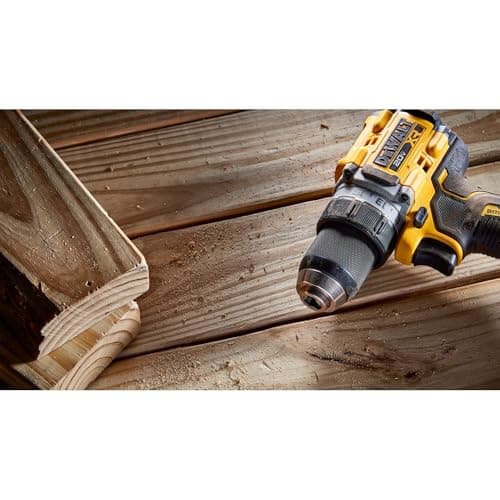 DEWALT 20V MAX XR Cordless Drill/Driver Kit, Brushless, Compact, with 2 Batteries and Charger (DCD800D2) 9