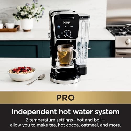 Ninja Drip Coffee Maker With K Cup Combo, DualBrew Pro Specialty Coffee System, Coffee Machine Compatible with K-Cup Pods, 12 Cup Single Serve Coffee Makers with Paper Filter, CFP301 6