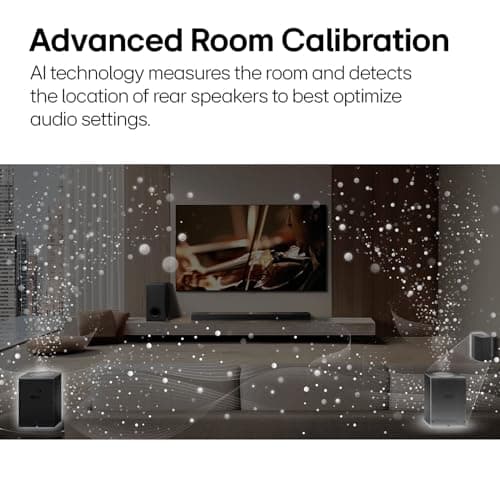 LG S90TR 7.1.3-Channel OLED evo TV Matching Home Theater Soundbar with Rear Surround Speakers and Wireless Subwoofer, Wow Orchestra, Dolby Atmos, WOWCAST Built-in (2024 Model) 11