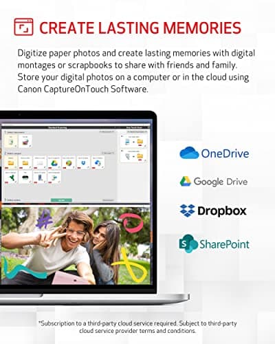 Canon imageFORMULA RS40 - Photo and Document Scanner, Auto Document Feeder, Windows and Mac, Scans Old and New Photos in Varying Sizes, USB Interface 5