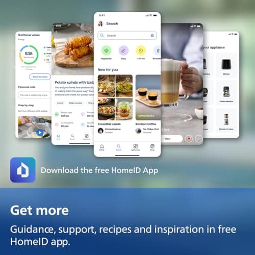 Philips Airfryer 3000 Series - Premium 6.5qt Airfryer with Window, RapidAir Plus Technology, 16 Ways to Cook, 90% Less Fat, Easy to Clean, Touchscreen, Energy Saving (NA330/00) 8