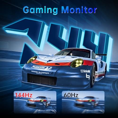 ETiansu 28 Inch 4K UHD 3840x2160 144Hz Gaming Computer Monitor,1ms IPS PC Screen,AMD FreeSync Premium,125% sRGB,95% DCI-P3,Monitor with Speaker,HDMI2.1,Height Adjustable,TS2700 4