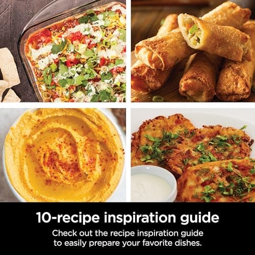 Ninja Food Processor, Professional XL, 1200 Peak-Watts, 4-in-1, Chopping, Slicing/Shredding, Purees, Dough, 12-Cup Processor Bowl, 2 Blades & 2 Discs, Feed Chute/Pusher, Black, NF701 9