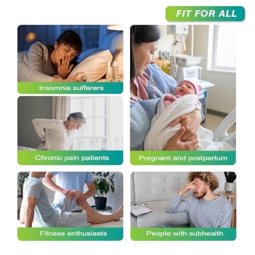 Grounding Pillowcase King with 10% Silver Fiber Conductive Grounding Pillow Case 20x36in Silver Fiber Improve Sleep Anxiety Relief Gray 1pc 7