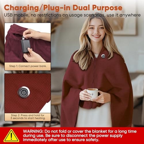 Portable Heated Shawl32 6