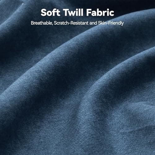 OKUP Dual Motor Power Lift Recliner Chair for Elderly with Heat and Massage, Spacious Recliner with Large Seat Tall Backrest, Quiet and Durable Lift Chair for Seniors (Navy Blue) 9