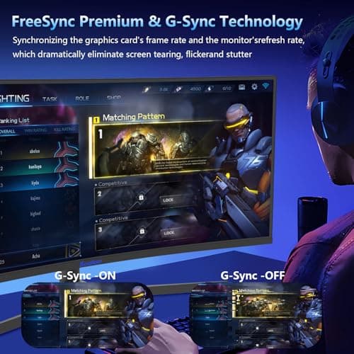 Sealan 34 inch Curved Ultrawide Computer Gaming Monitor 165Hz,UWQHD 3440x1440,1500R -PIP,1ms (MPRT),HDR, 300nits, sRGB99%,FreeSync,HDMI2.0(TMDS) x2,DP1.4 x2,Eye Care,VESA,Support Lifting Base 8