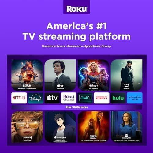 Roku Smart TV – 50-Inch Select Series 4K HDR RokuTV with Roku Enhanced Voice Remote, Brilliant 4K Picture, Automatic Brightness, & Seamless Streaming – Live Local News, Sports, Family Entertainment 7