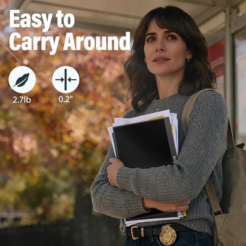 InnoView Portable Monitor, 15.6 Inch FHD 1080P HDMI USB C Second External Monitor for Laptop, Desktop, MacBook, Phones, Tablet, PS5/4, Xbox, Switch, Built-in Speaker with Protective Case 9