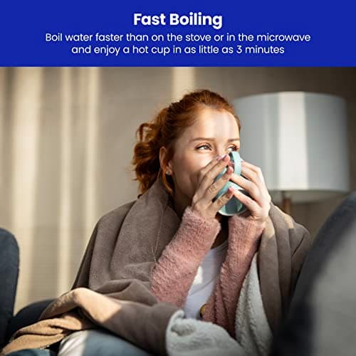 Chefman 1.8L Digital Electric Glass Kettle+ w/ Rapid-Boiling & 7 Presets for Precise Temperature, Stainless Steel Tea Infuser Included, Advanced Digital Control 5