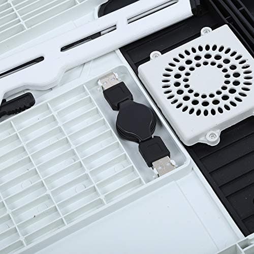 Laptop Table Stand for Bed, Portable Adjustable Lap Desk with Cooling Fan for Couch and Sofa 7