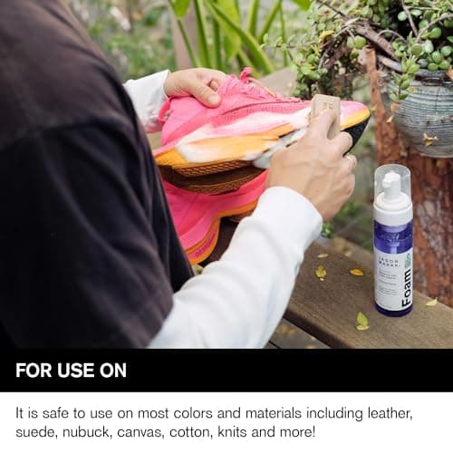 Jason Markk Ready-To-Use Foam, Shoe Cleaner, Sneaker Care, Ideal for Footwear, Safe for Leather, Suede, Nubuck, Cotton, Knits, 7oz 5