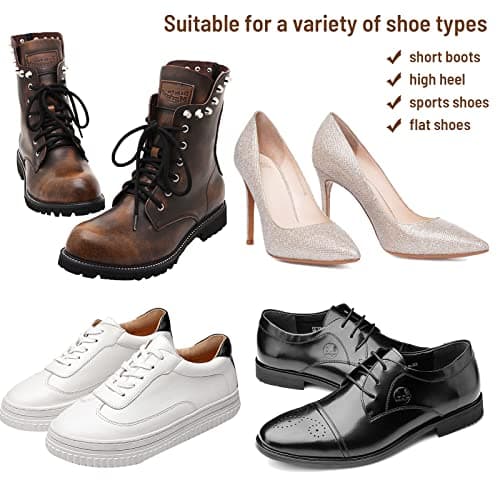 Aolalow Metal Shoe Horn - 12 Inch Long Shoe Horns for Senior, Premium Stainless Steel Shoehorn, Shoe Helper for Seniors, Shoe Horns for Pregnant Woman, Long Handle Shoe Horns for Men 6