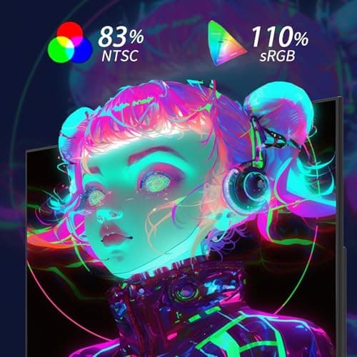 Viewedge Gaming Monitor 27 inch 180hz (Supports 144hz/165hz) 1ms, 110% sRGB with HDR 10 | 1080p IPS Screen, DP HDMI, Built-in Speakers, Support Freesync and Wall Mount 5