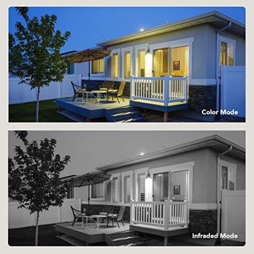 NETVUE Security Camera Wireless Outdoor, 2K Color Night Vision AI Motion Detection, WiFi Home Outdoor Camera, IP65 Weatherproof, 2 Way Audio, Spotlight Siren Alarm, Cloud/SD Storage 8