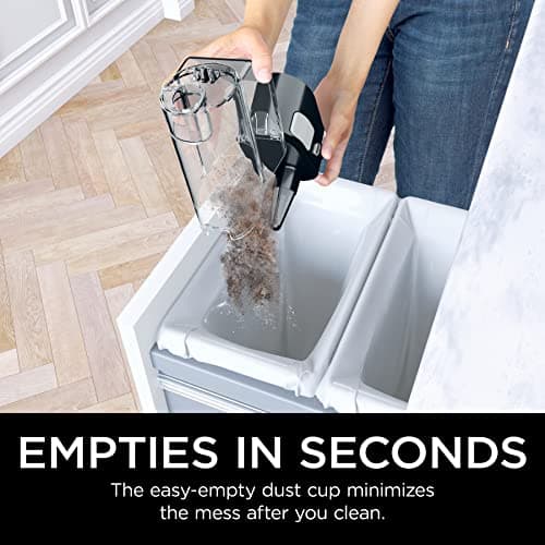 Shark HZ600C Ultralight Pet Pro Corded Stick Vacuum with PowerFins & Self-Cleaning Brushroll, Perfect for Pets, Converts to Hand Vacuum, Pet Power Brush, Crevice & Upholstery Tools, (Renewed) 6