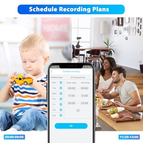 FUVISION No WiFi Security Camera, 2K Cellular Security Camera, 20 Days Standby, 4G LTE Micro Camera, Mini Camera SIM Card for Car Security, No Plug In, Motion Detect, Night Vision, SD/Cloud, 120° View 7