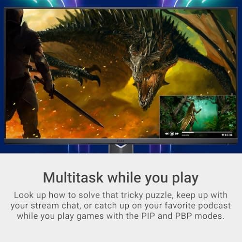 Dell G3223Q Gaming Monitor - 32-Inch 4K Ultra UHD (3840x2160), 144Hz 1Ms Display, AMD FreeSync+NVIDIA G-SYNC Compatible, Height/Swivel/Tilt Adjustability, 3Yr Advanced Exchange - Black 5