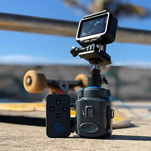 GripGear MovieMaker ~ World’s Smallest Motion Control Kit–No APPS Required, Ultra-Compact 2in1 Camera Slider & Panorama Mount, Time-Lapse with PingPong Motion for iPhone, GoPro, Android & Mirrorless 6