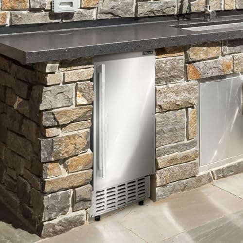 Newair 15" Undercounter Nugget Ice Maker, Pebble Ice Maker Producing 66 lbs. Daily, Built-in or Freestanding in Stainless Steel, Sonic Ice Makers for Home, Bar, Restaurant 10