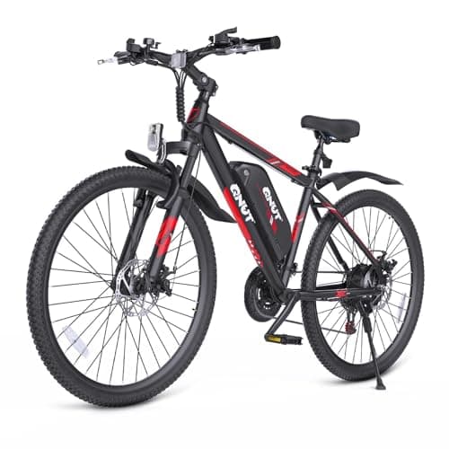 Totem 26" Electric Bike for Adults, Electric Mountain Bike Aluminum Frame, Commuting E-Bike 45Miles with 750W Brushless Motor, Ebike E MTB for Men Women 21 Speed