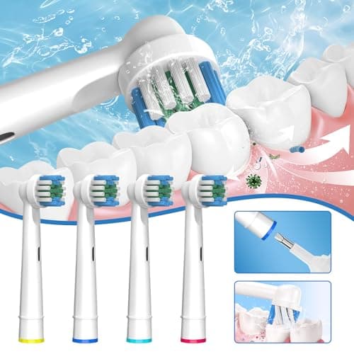 Electric Toothbrush Replacement Heads 16 Pack/Compatible Oral B Braun Replacement Brush Heads/Compatible Oral B Replacement Brush Heads 6