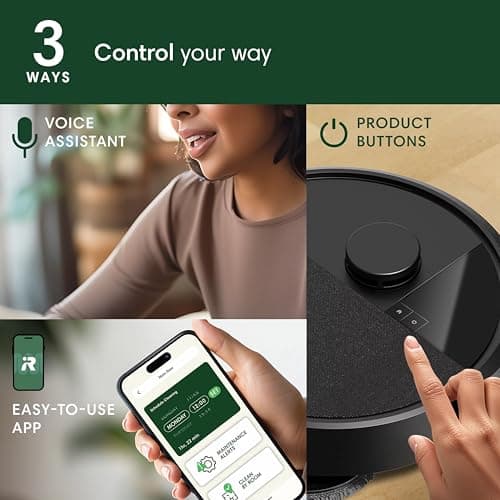 iRobot Roomba Plus 405 (G181) 2in1 Vacuum & Mop Robot with AutoWash Dock - Dual Spinning, Smart & Fast Mapping, Ideal for Pet Hair, Self-Empties 75 Days, Intense Suction, Pad Washing & Drying 11