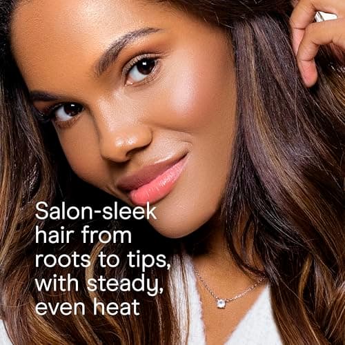 INFINITI PRO by CONAIR Hair Dryer, 1875W Blow Dryer with Diffuser and Concentrator Attachments, AC Motor with Ceramic Technology, 3 Heat & 2 Speed Settings, Plum 5